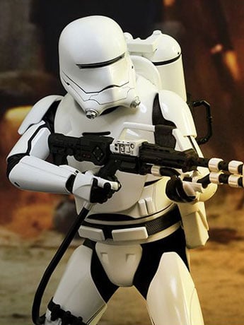 Star Wars: The Force Awakens MMS326 First Order Flametrooper 1/6th Scale Collectible Figure + $150 BBTS Store Credit Bonus Gallery Image 2