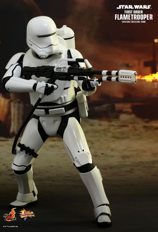 Star Wars: The Force Awakens MMS326 First Order Flametrooper 1/6th Scale Collectible Figure + $150 BBTS Store Credit Bonus Gallery Image 5