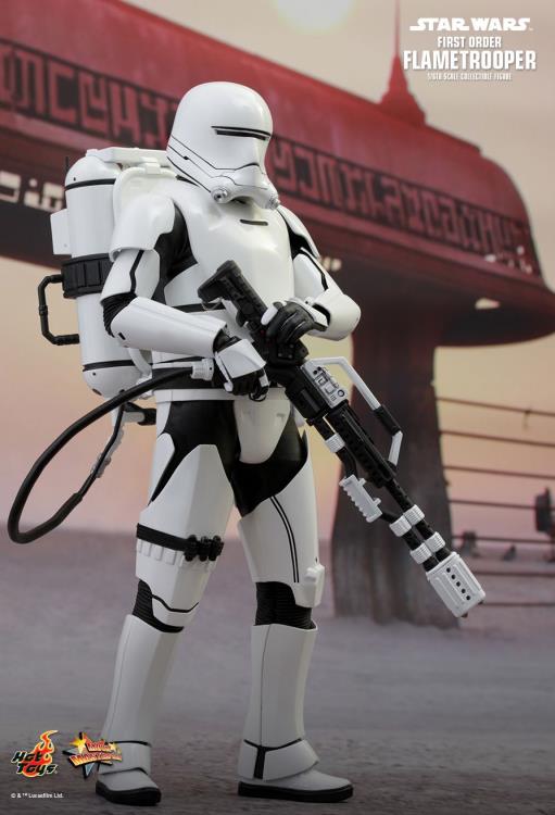 Star Wars: The Force Awakens MMS326 First Order Flametrooper 1/6th Scale Collectible Figure + $150 BBTS Store Credit Bonus Gallery Image 4