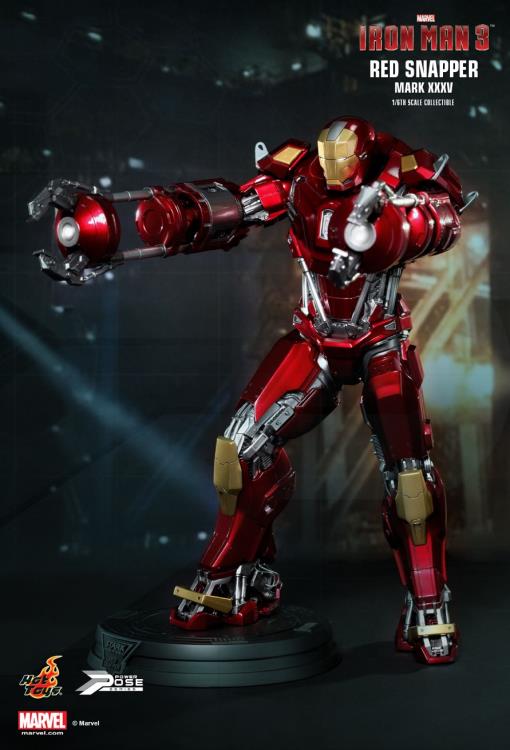 Iron Man 3 PPS002 Red Snapper 1/6th Scale Power Pose Collectible Figure + $150 BBTS Store Credit Bonus Gallery Image 8