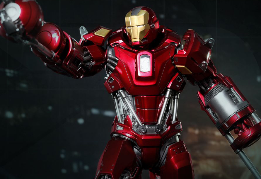 Iron Man 3 PPS002 Red Snapper 1/6th Scale Power Pose Collectible Figure + $150 BBTS Store Credit Bonus Gallery Image 13