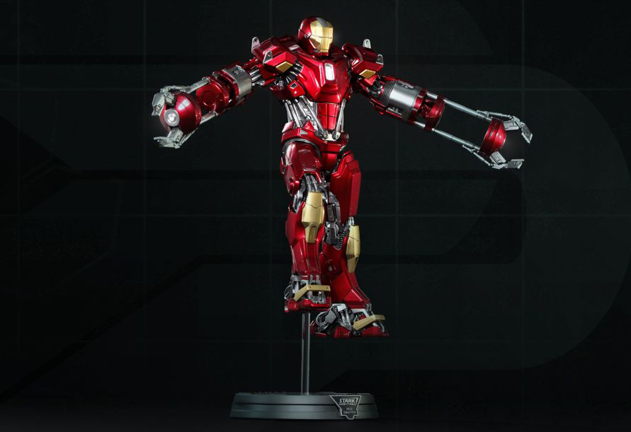 Iron Man 3 PPS002 Red Snapper 1/6th Scale Power Pose Collectible Figure + $150 BBTS Store Credit Bonus Gallery Image 4