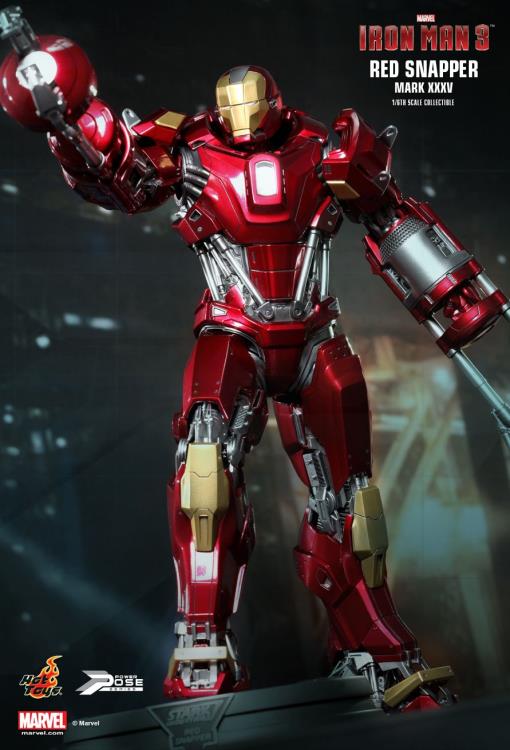 Iron Man 3 PPS002 Red Snapper 1/6th Scale Power Pose Collectible Figure + $150 BBTS Store Credit Bonus Gallery Image 3
