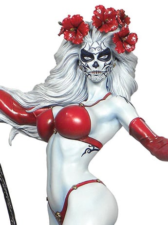 Lady Death La Muerta Statue Gallery Image 2