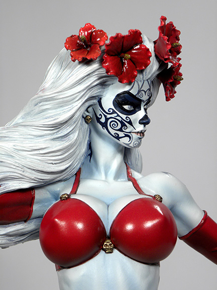 Lady Death La Muerta Statue Gallery Image 12