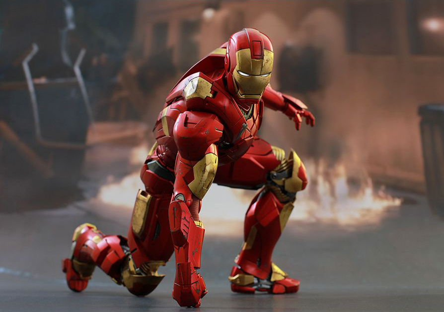 Iron Man 3 MMS311 Pepper Potts & Mark IX 1/6th Scale Collectible Figures Set + $150 BBTS Store Credit Bonus Gallery Image 9