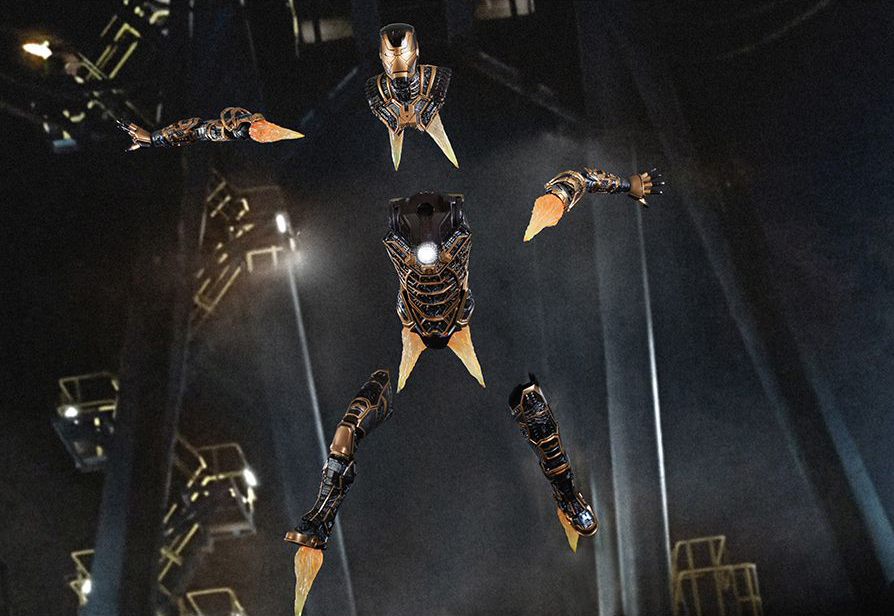Iron Man 3 MMS251 Bones (Mark XLI) 1/6th Scale Collectible Figure + $125 BBTS Store Credit Bonus Gallery Image 10