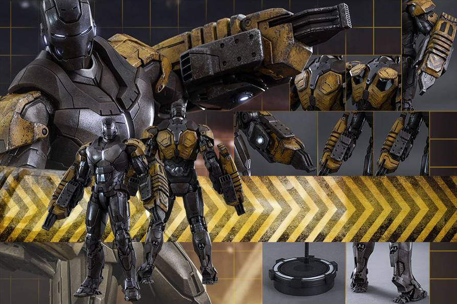 Iron Man 3 MMS277 Striker (Mark XXV) 1/6th Scale Collectible