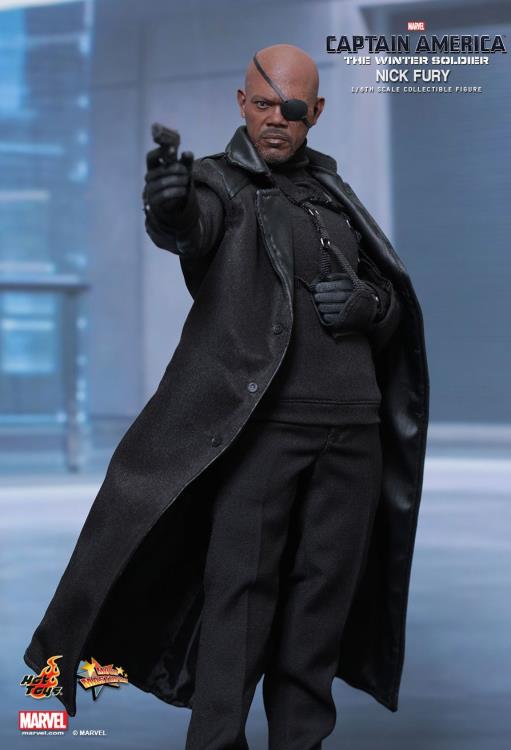 Captain America: The Winter Soldier MMS315 Nick Fury 1/6th Scale Collectible Figure + $75 BBTS Store Credit Bonus Gallery Image 4