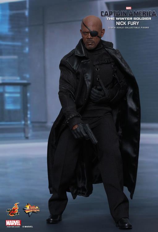 Captain America: The Winter Soldier MMS315 Nick Fury 1/6th Scale Collectible Figure + $75 BBTS Store Credit Bonus Gallery Image 5