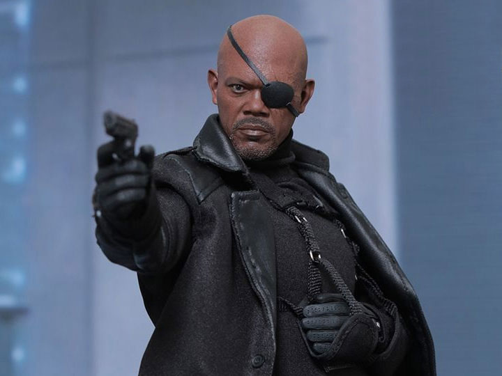 Captain America: The Winter Soldier MMS315 Nick Fury 1/6th Scale Collectible Figure + $75 BBTS Store Credit Bonus Gallery Image 1