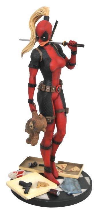 Marvel Premier Collection Lady Deadpool Statue Gallery Image 4