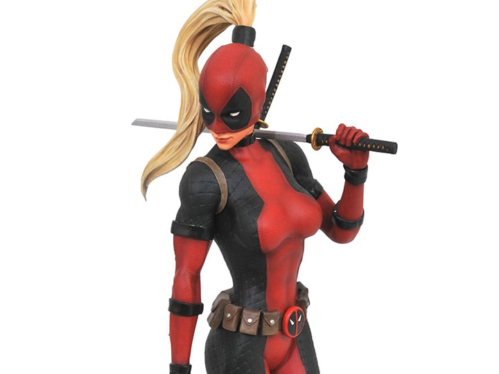 Marvel Premier Collection Lady Deadpool Statue Gallery Image 1