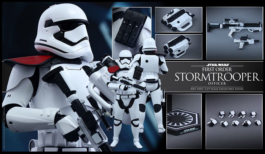 Star Wars: The Force Awakens MMS334 First Order Stormtrooper Officer 1/6th Scale Collectible Figure + $125 BBTS Store Credit Bonus Gallery Image 12