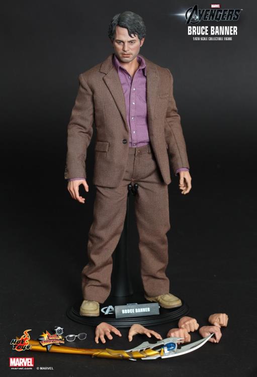 The Avengers MMS229 Bruce Banner 1/6th Scale Collectible Figure + $75 BBTS Store Credit Bonus Gallery Image 11