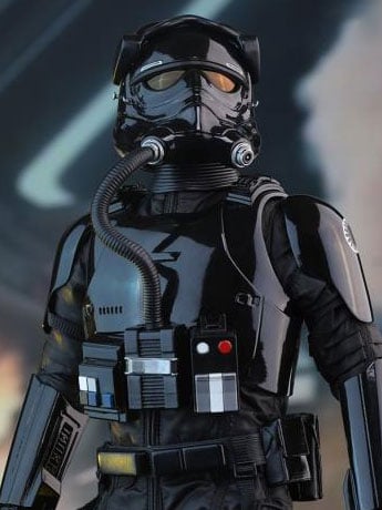 Star Wars: The Force Awakens MMS324 First Order TIE Pilot 1/6th Scale Collectible Figure + $100 BBTS Store Credit Bonus Gallery Image 2