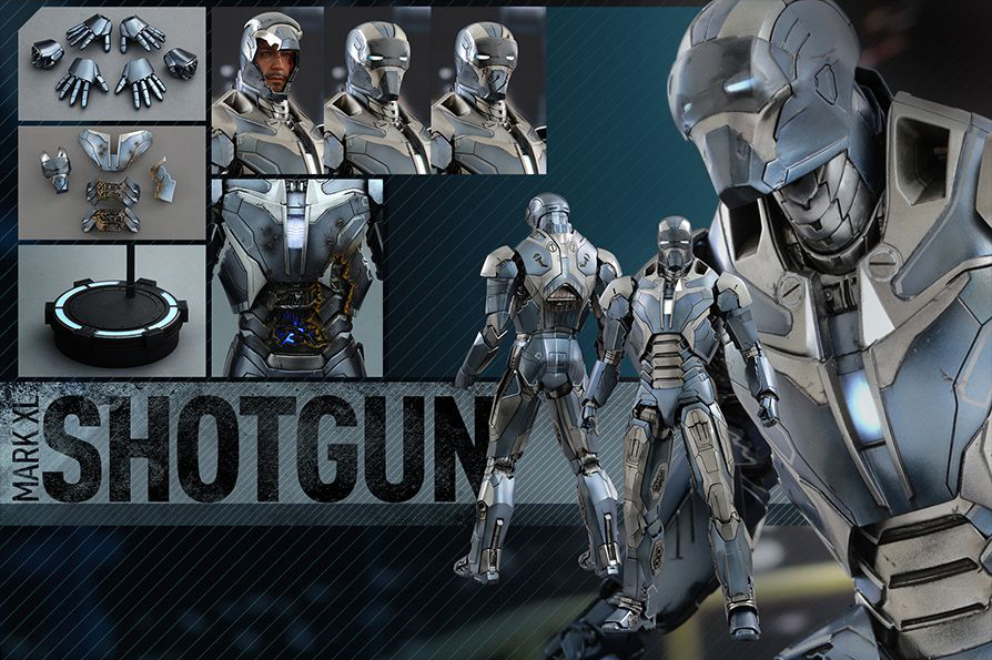 Iron Man 3 MMS309 Shotgun (Mark XL) 1/6th Scale Collectible Figure + $75 BBTS Store Credit Bonus Gallery Image 16