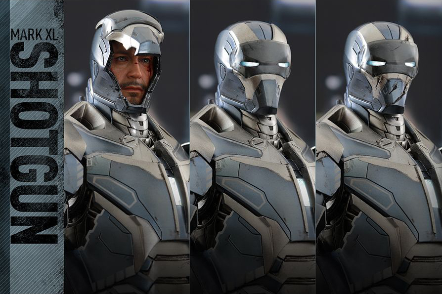 Iron Man 3 MMS309 Shotgun (Mark XL) 1/6th Scale Collectible Figure + $75 BBTS Store Credit Bonus Gallery Image 15