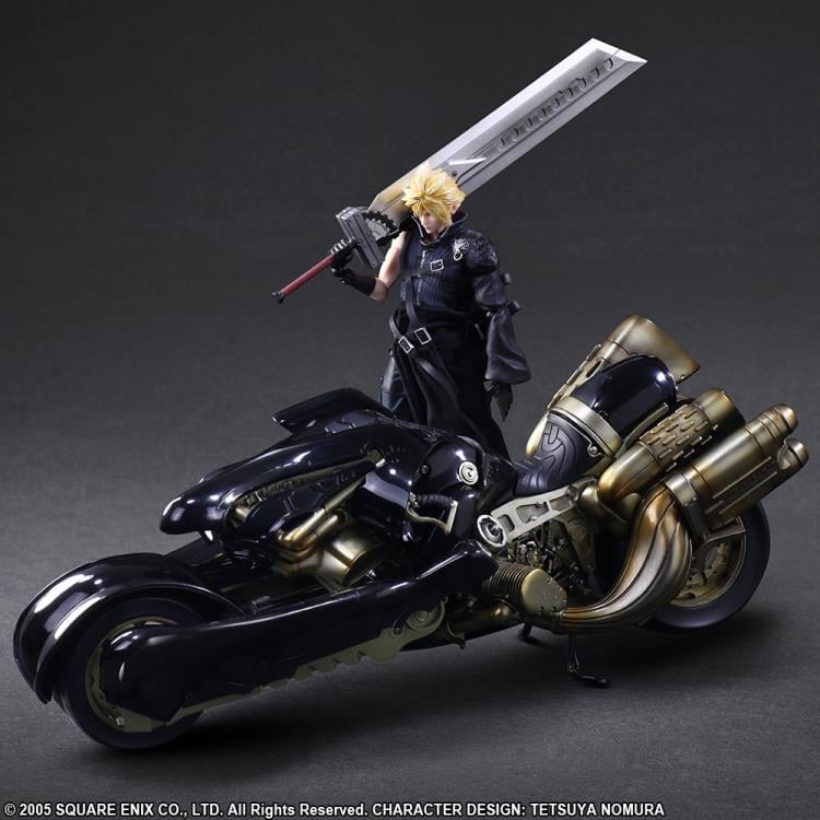 Final Fantasy VII: Advent Children Play Arts Kai Cloud Strife & Fenrir Gallery Image 7