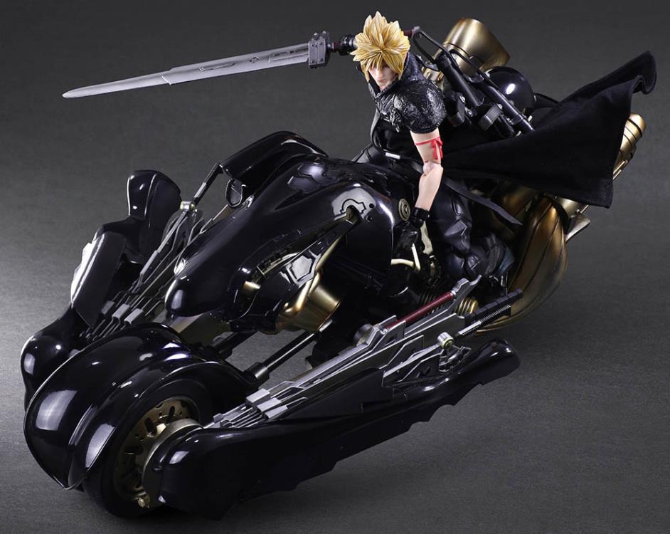Final Fantasy VII: Advent Children Play Arts Kai Cloud Strife & Fenrir Gallery Image 5