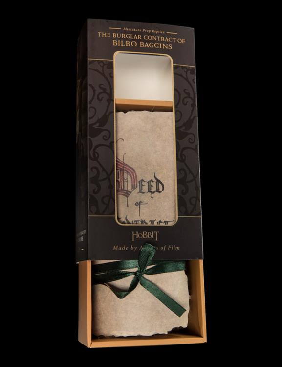 The Hobbit Burglar Contract of Bilbo Baggins 3/4 Scale Replica Gallery Image 7