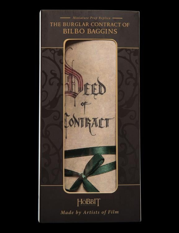 The Hobbit Burglar Contract of Bilbo Baggins 3/4 Scale Replica Gallery Image 6
