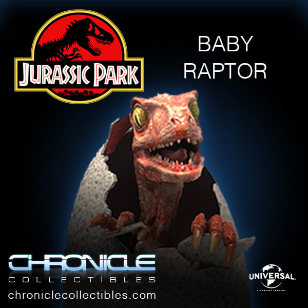 Jurassic Park Raptor Hatchling 1/1 Scale Replica Gallery Image 4