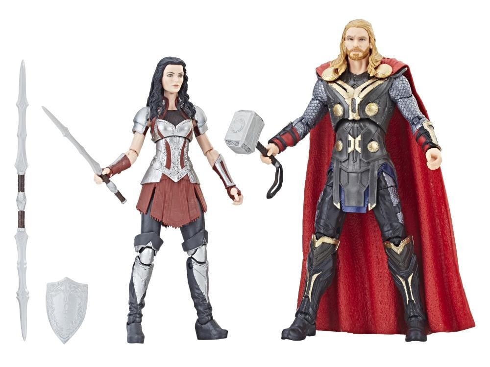 Marvel Studios: The First Ten Years Marvel Legends Thor & Sif Two-Pack Gallery Image 4