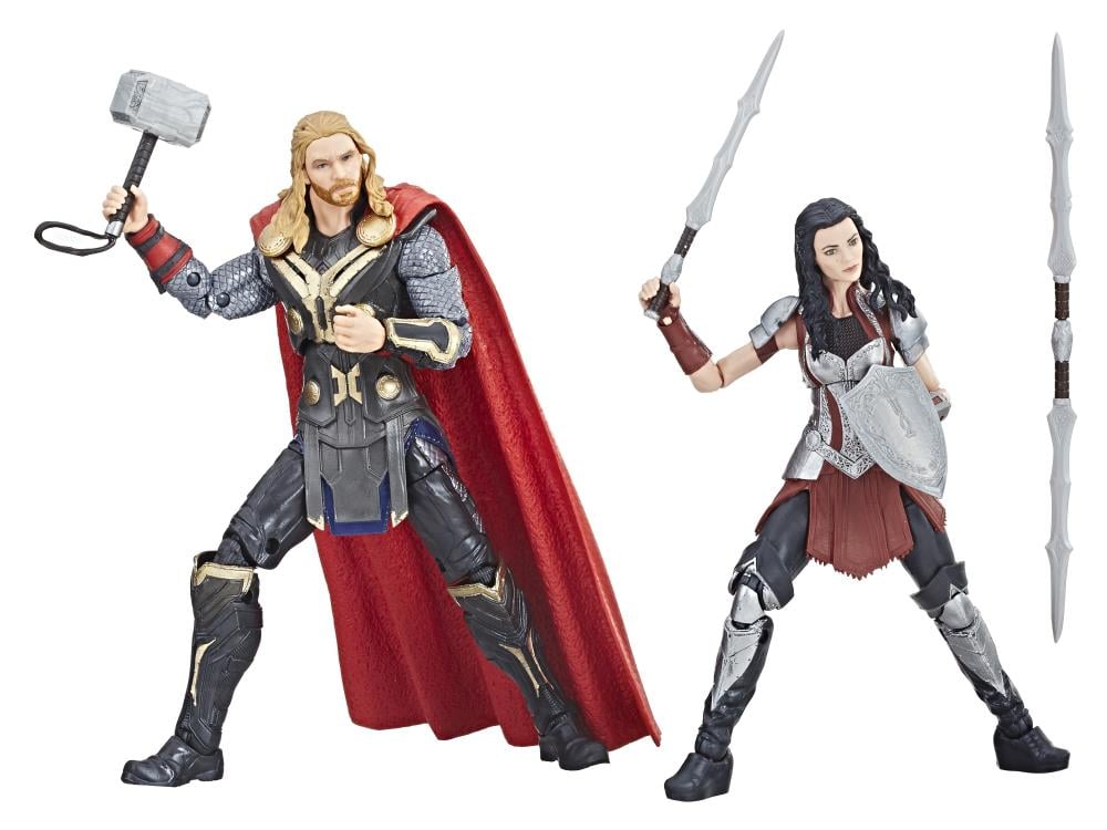Marvel Studios: The First Ten Years Marvel Legends Thor & Sif Two-Pack Gallery Image 3