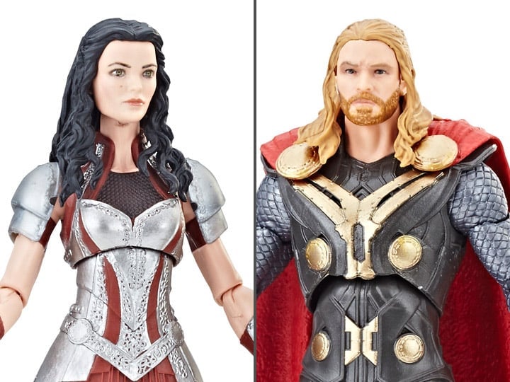 Marvel Studios: The First Ten Years Marvel Legends Thor & Sif Two-Pack Gallery Image 1