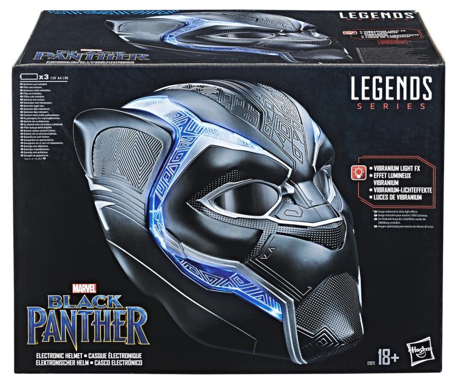 Marvel Legends Black Panther 1:1 Scale Wearable Helmet Gallery Image 11