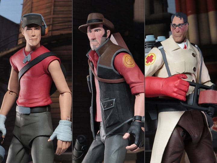 Team Fortress 2 Series 4 RED Set of 3