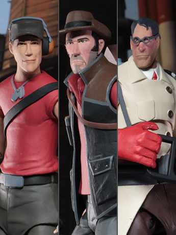 Team Fortress 2 Series 4 RED Set of 3 Gallery Image 2