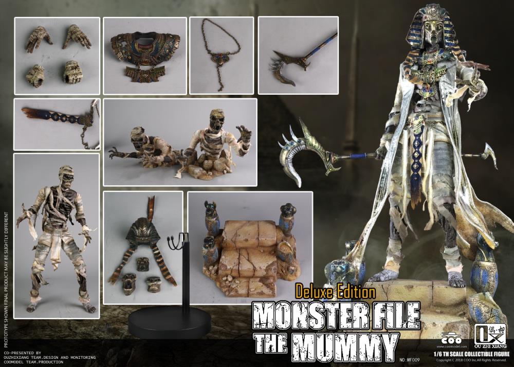 Monster File No.08 The Mummy (Deluxe Edition) 1/6 Scale Figure Gallery Image 11