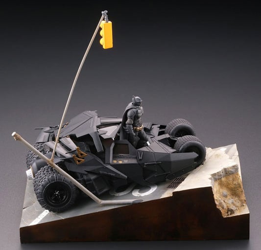 The Dark Knight Trilogy Legacy of Revoltech LR-054 Batmobile Tumbler Gallery Image 5