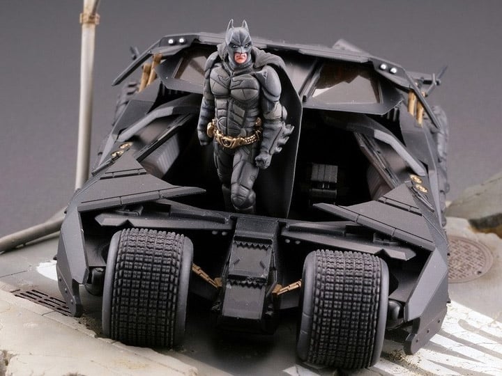 ホットトイズDARK KNIGHT BATMAN TUMBLER（タンブラー） Review and photos of Hot Toys Dark Knight Tumbler sixth scale