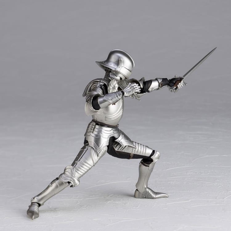 KT Project KT-021 Takeya Shiki Jizai Okimono Kitaro 15th Century Gothic Field Armor (Silver) Gallery Image 11