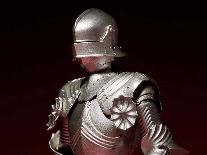 KT Project KT-021 Takeya Shiki Jizai Okimono Kitaro 15th Century Gothic Field Armor (Silver) Gallery Image 1