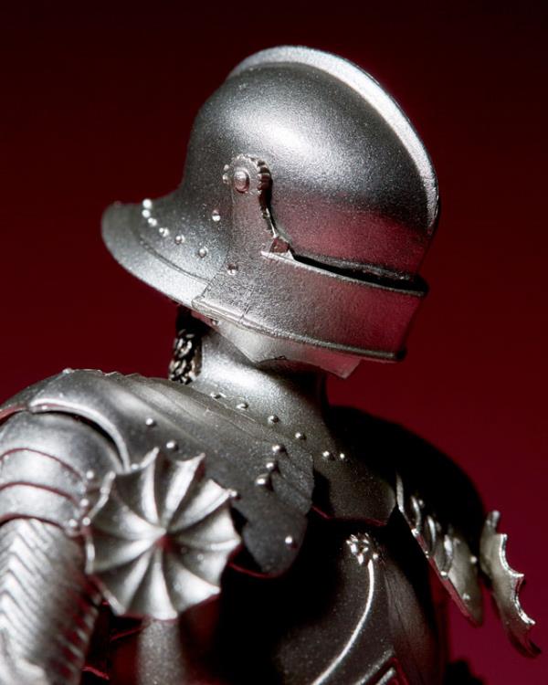 KT Project KT-021 Takeya Shiki Jizai Okimono Kitaro 15th Century Gothic Field Armor (Silver) Gallery Image 16