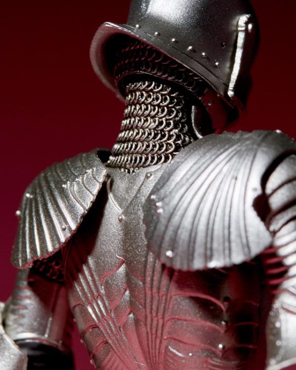 KT Project KT-021 Takeya Shiki Jizai Okimono Kitaro 15th Century Gothic Field Armor (Silver) Gallery Image 19