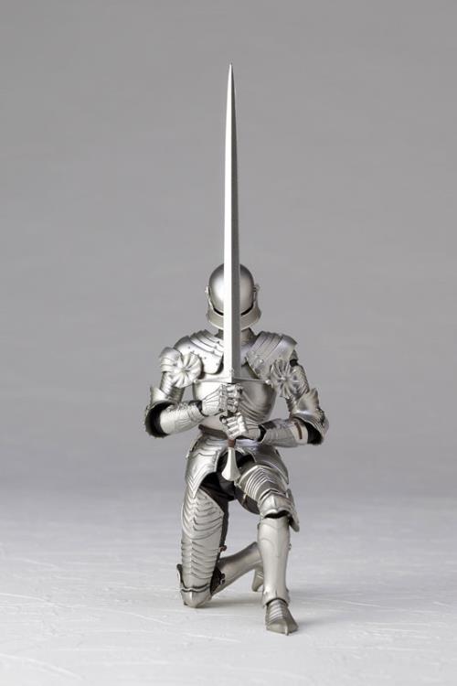 KT Project KT-021 Takeya Shiki Jizai Okimono Kitaro 15th Century Gothic Field Armor (Silver) Gallery Image 12