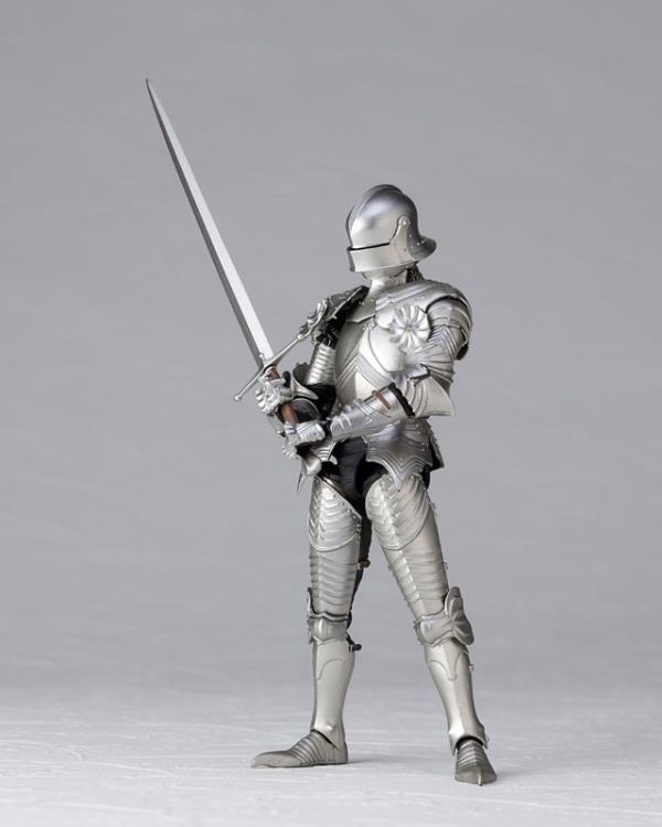 KT Project KT-021 Takeya Shiki Jizai Okimono Kitaro 15th Century Gothic Field Armor (Silver) Gallery Image 10