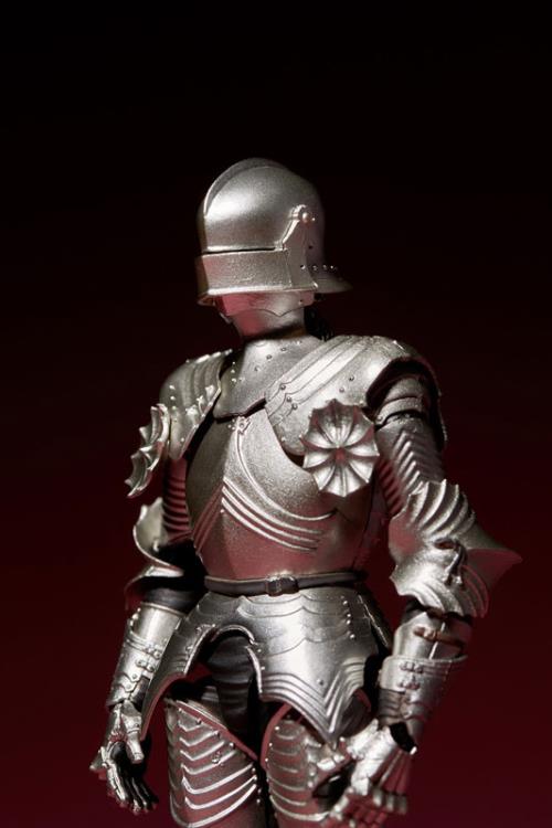 KT Project KT-021 Takeya Shiki Jizai Okimono Kitaro 15th Century Gothic Field Armor (Silver) Gallery Image 15