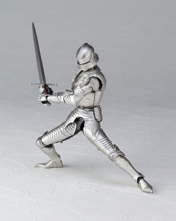 KT Project KT-021 Takeya Shiki Jizai Okimono Kitaro 15th Century Gothic Field Armor (Silver) Gallery Image 14