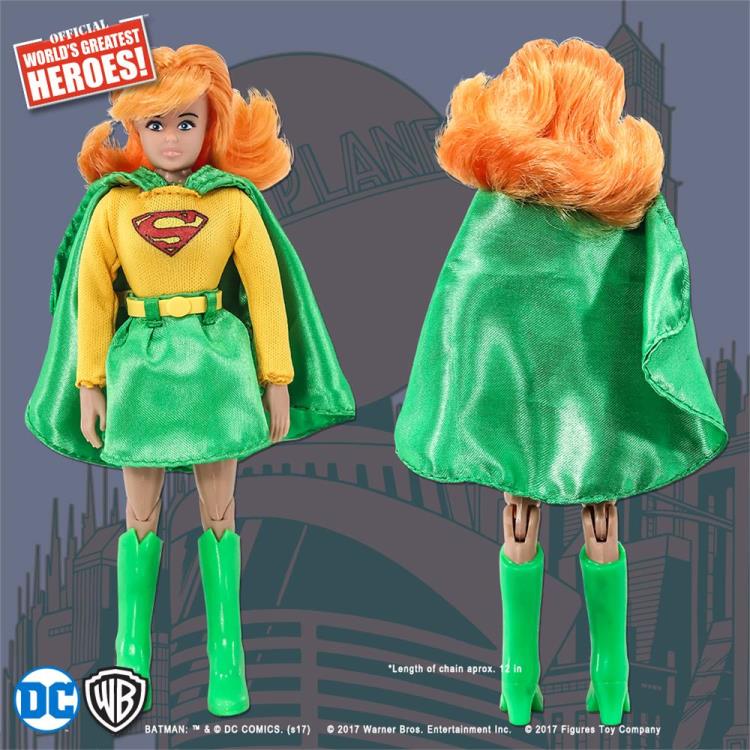 DC World's Greatest Heroes Supergirl (Green Dress) 8" Retro Figure Gallery Image 3