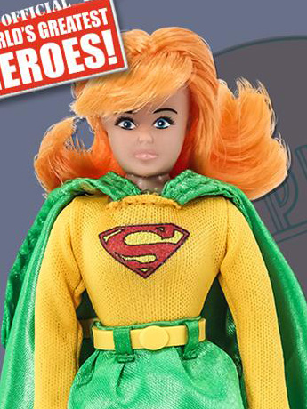 DC World's Greatest Heroes Supergirl (Green Dress) 8" Retro Figure Gallery Image 2