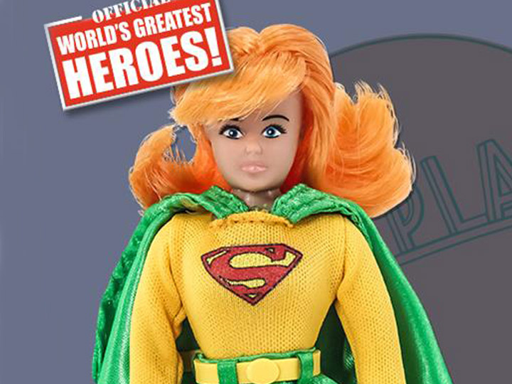DC World's Greatest Heroes Supergirl (Green Dress) 8" Retro Figure Gallery Image 1
