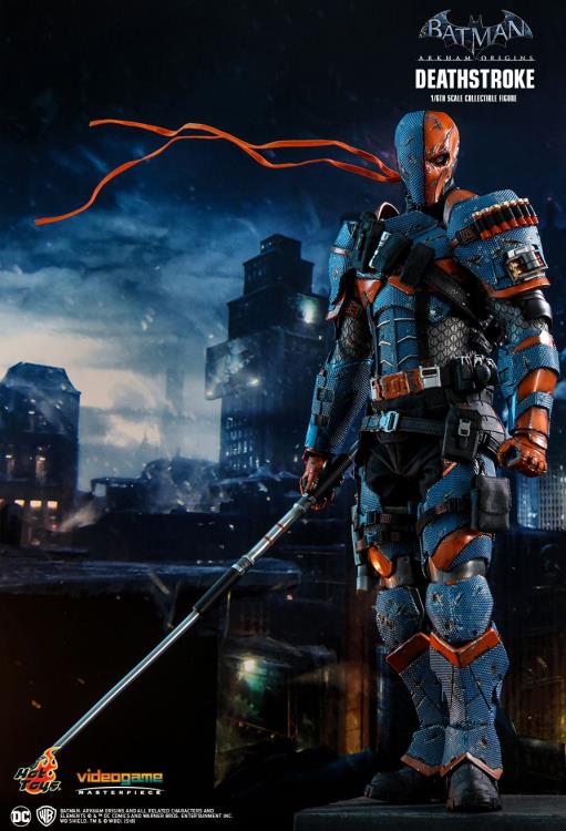Batman: Arkham Origins VGM30 Deathstroke 1/6th Scale Collectible Figure Gallery Image 4