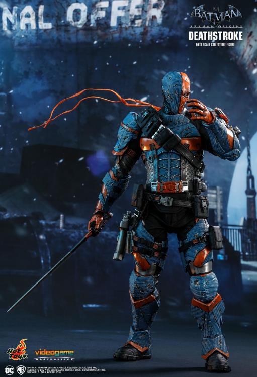 Batman: Arkham Origins VGM30 Deathstroke 1/6th Scale Collectible Figure Gallery Image 7