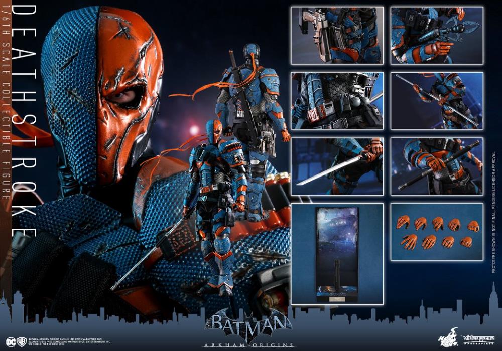 Batman: Arkham Origins VGM30 Deathstroke 1/6th Scale Collectible Figure Gallery Image 14